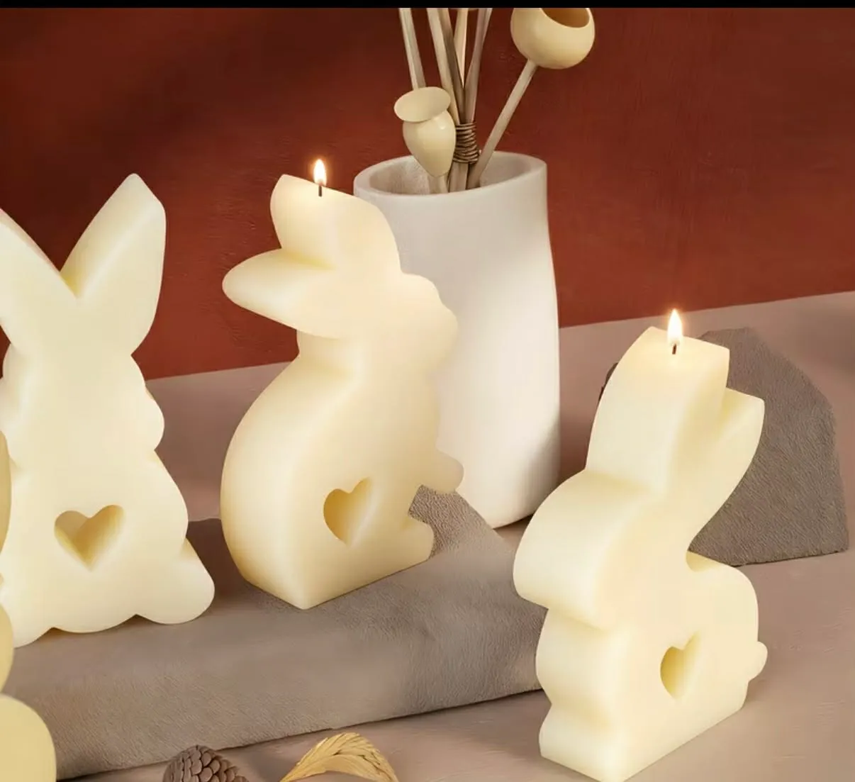 Easter Bunny Candles (Priced Each)
