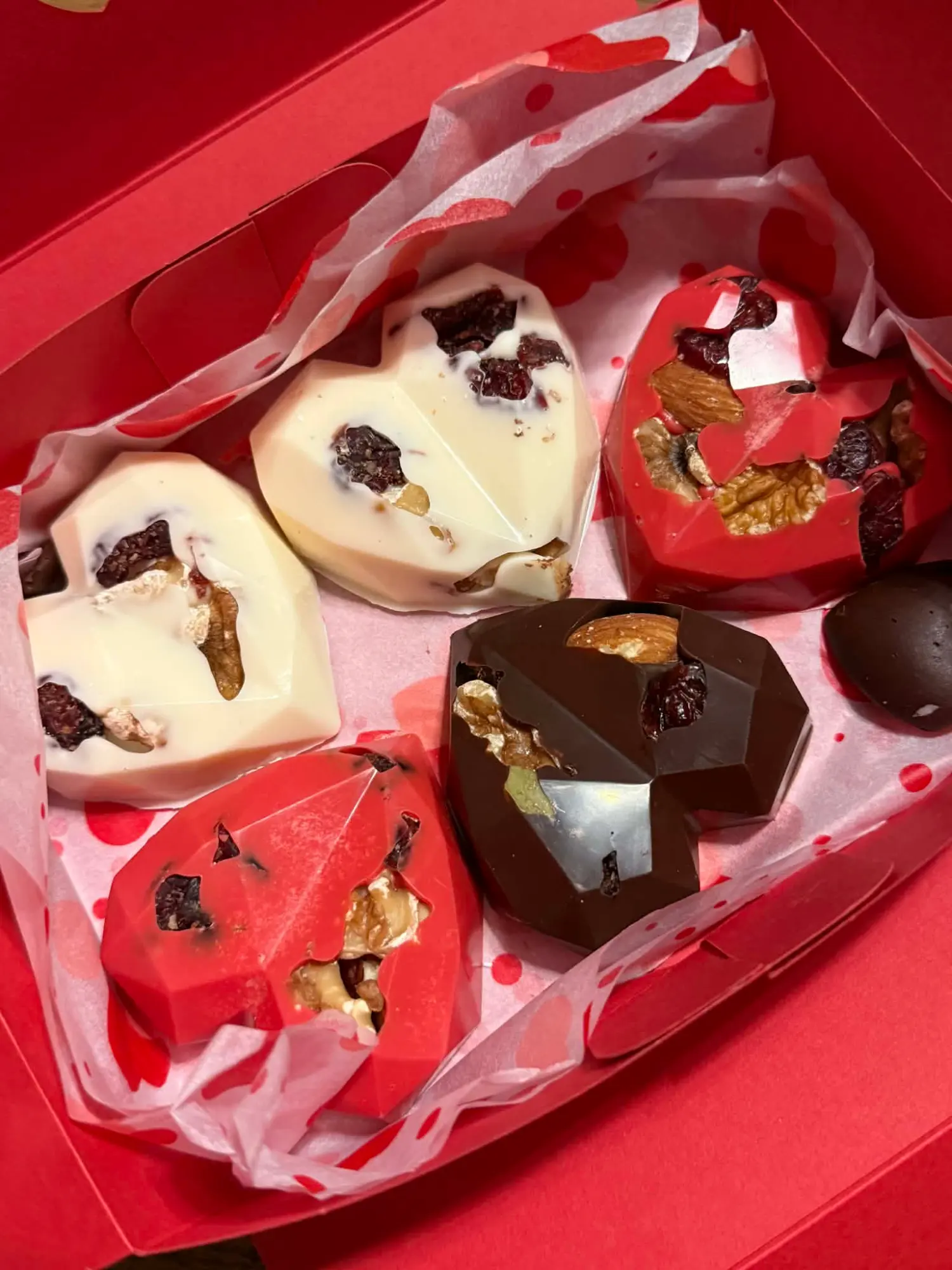 Heart Chocolate Treat Box